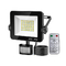 Waterproof Remote PIR Sensor Lampu Sorot LED Dengan Brightness CCT Dimming