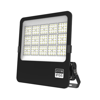 Lampu Sorot LED Aluminium Outdoor 200W dengan Casing Hitam